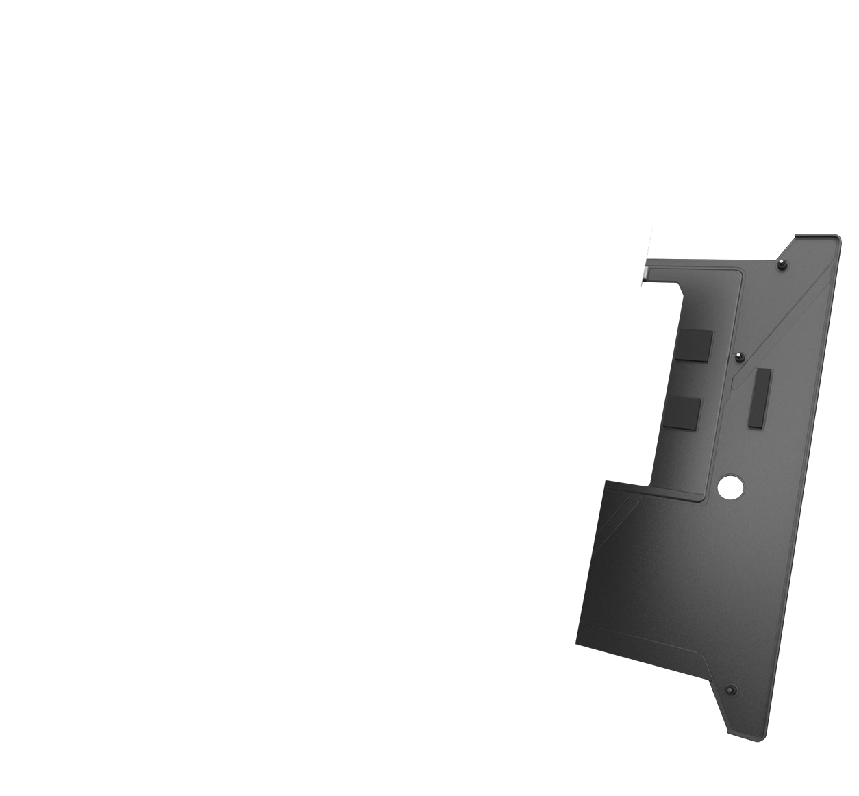 MSI 800 SERIES FEATURE FROZR DESIGN METAL BACKPLATE