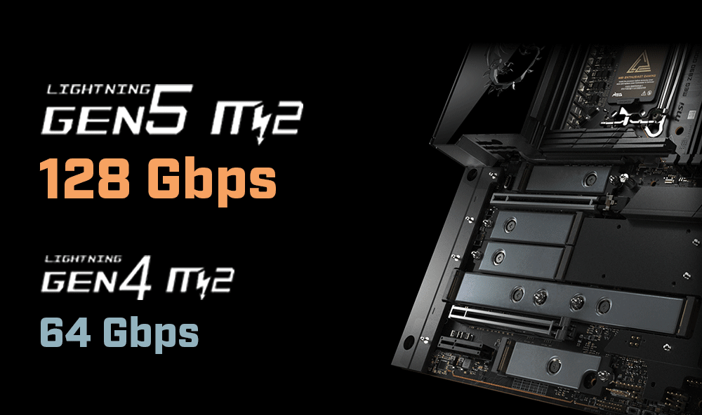 MSI 800 SERIES FEATURE TRILINK STORAGE