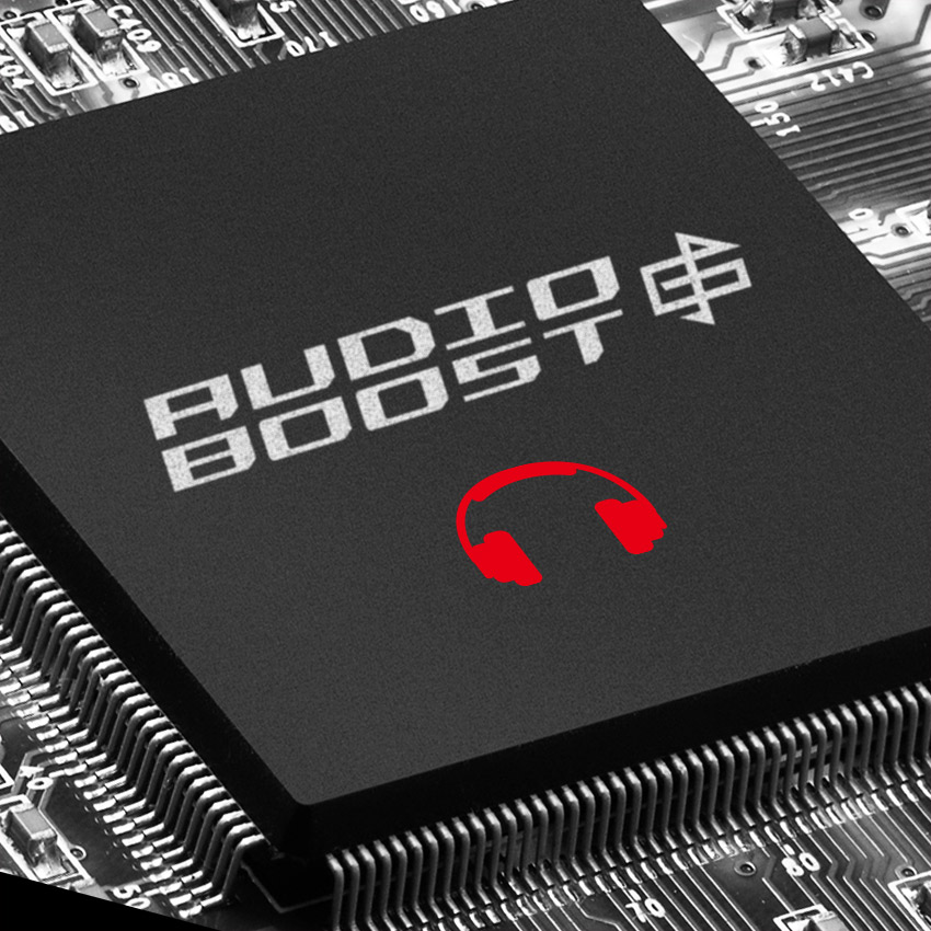 audio boost front
