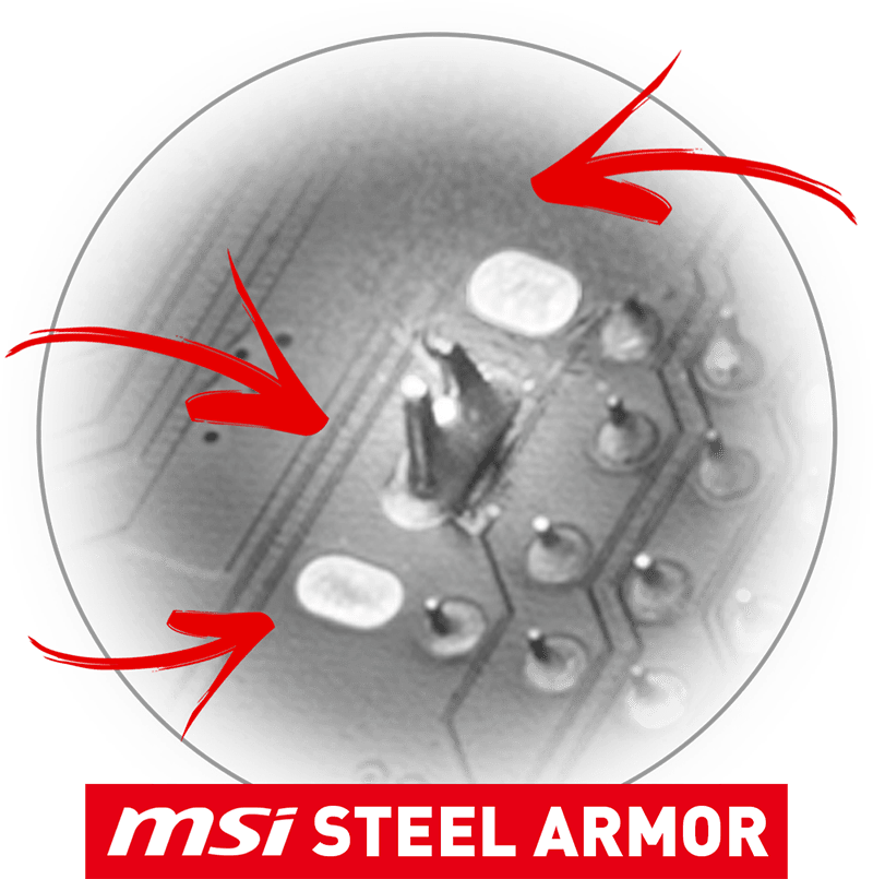 MSI LIGHTNING GEN4 PCI-E STEEL ARMOR