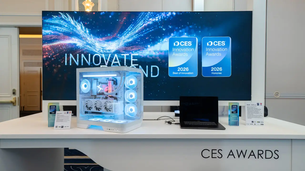 MSI CES 2026 创新奖展示区
