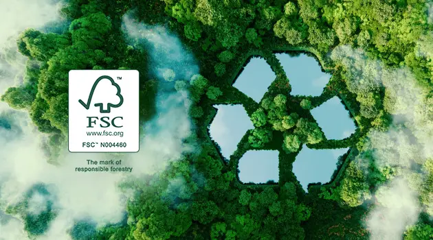 MSI Green Packaging Design: Using 100% recycled pulp with FSC certification and structural reduction to lower carbon footprints