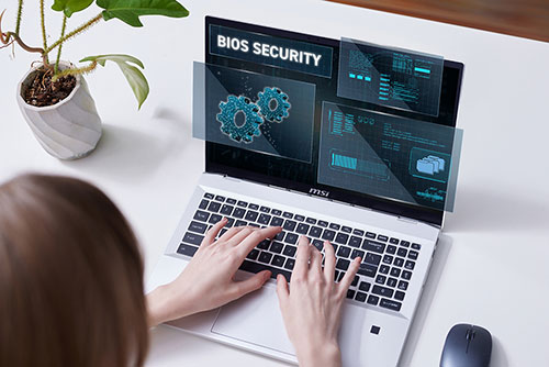 MSI BIOS Security Menu