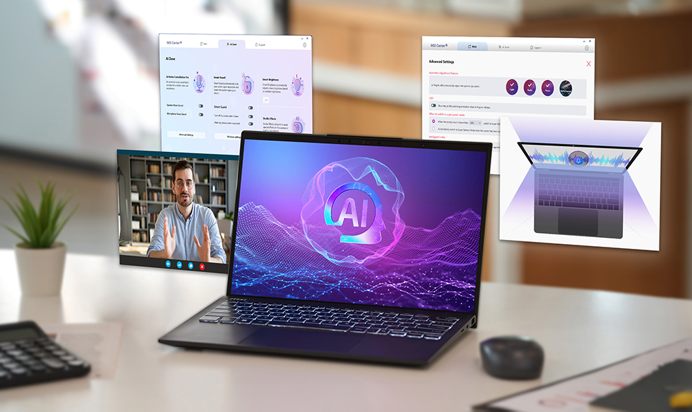 Advanced technologies in MSI laptops designed to optimize performance and meet professional needs