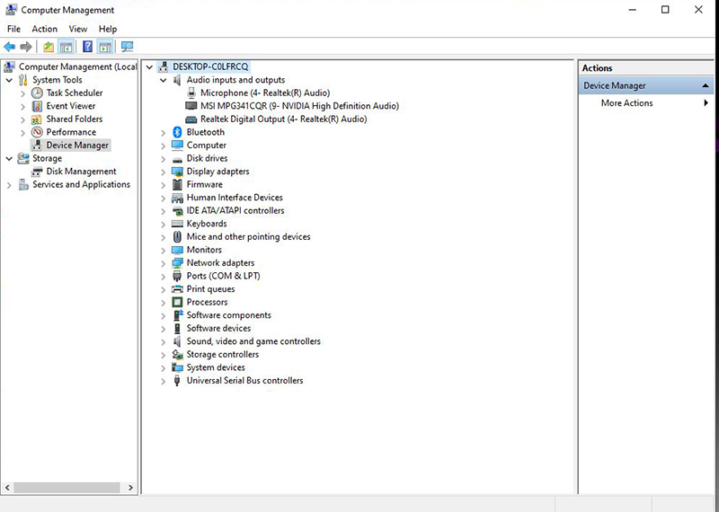 Microphone Configuration