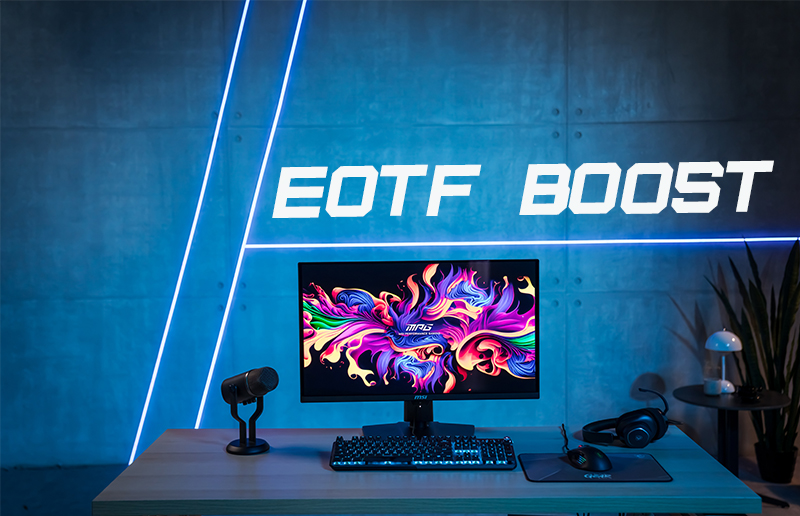 微星 OLED 显示器各种 HDR 模式详解 - True Black / Peak 1000 nits / EOTF Boost