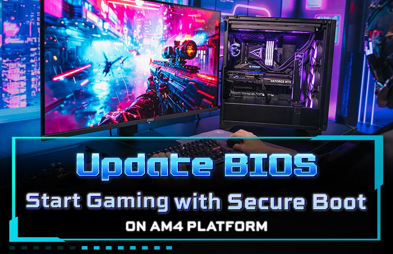 如何在微星AM4主板上启用Secure Boot与TPM 2.0