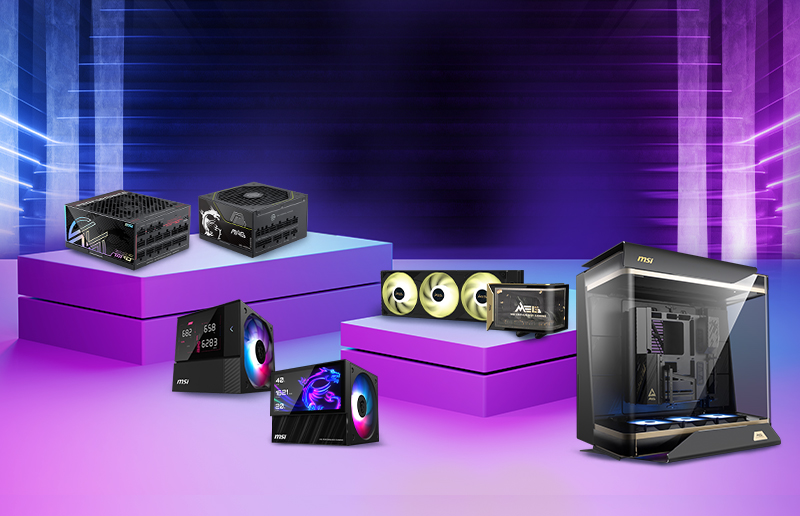 MSI CES 2026 计算机产品汇总：全球首款具备 GPU Safeguard+ 的电源供应器、散热产品，与 MEG MAESTRO 900R