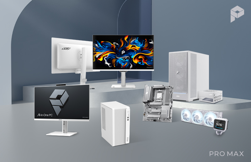 Meet MSI’s PRO MAX Lineup @ CES 2026: Desktops, Monitors & PC Parts for Modern, Minimalist Workspaces