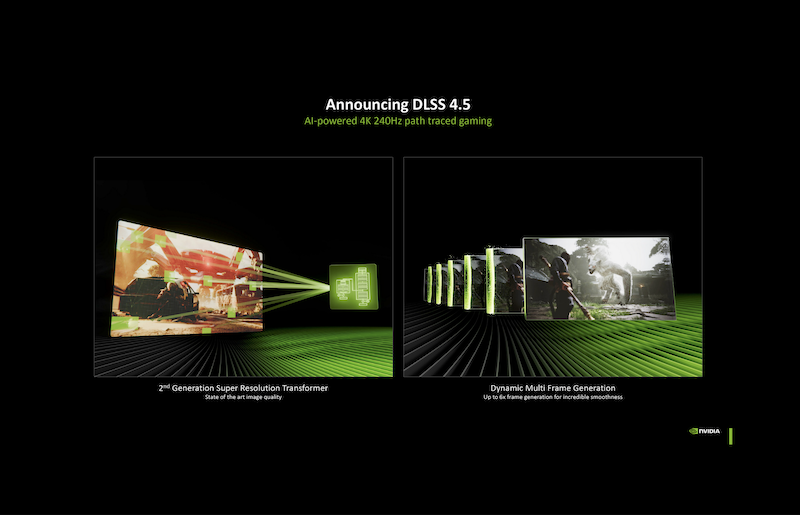 令人惊叹的视觉效果流畅的游戏体验，DLSS 4.5 为 QD-OLED 显示器带来的优势