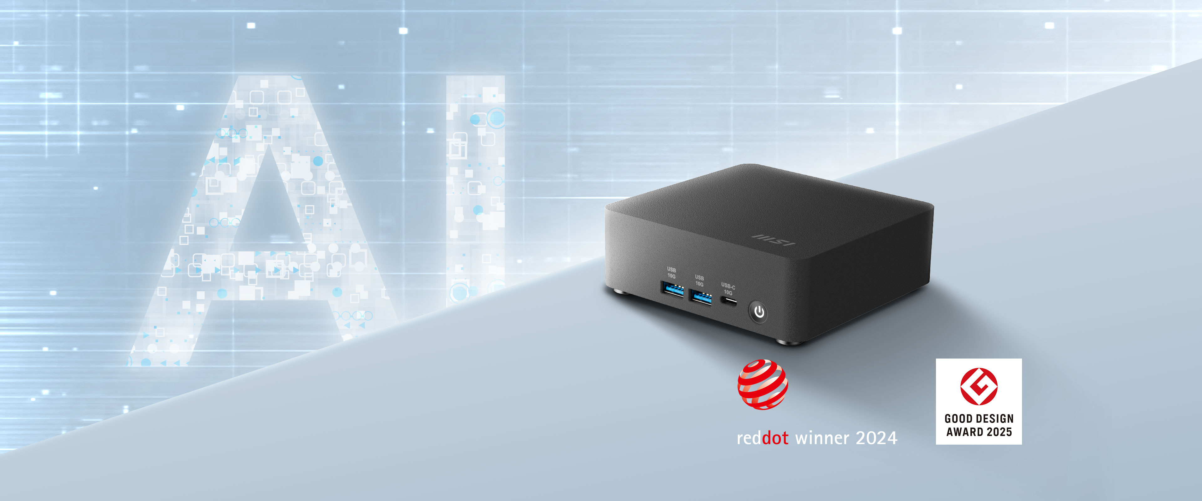 MSI Cubi NUC AI 1UM BG