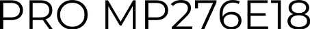 PRO MP276E18 IO Title
