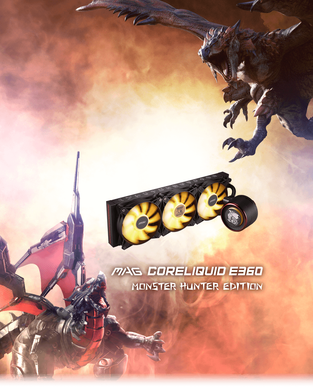 MSI MAG Liquid E360 mobile KV