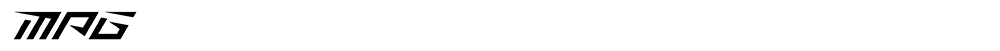 msi mpg coreliquid text logo