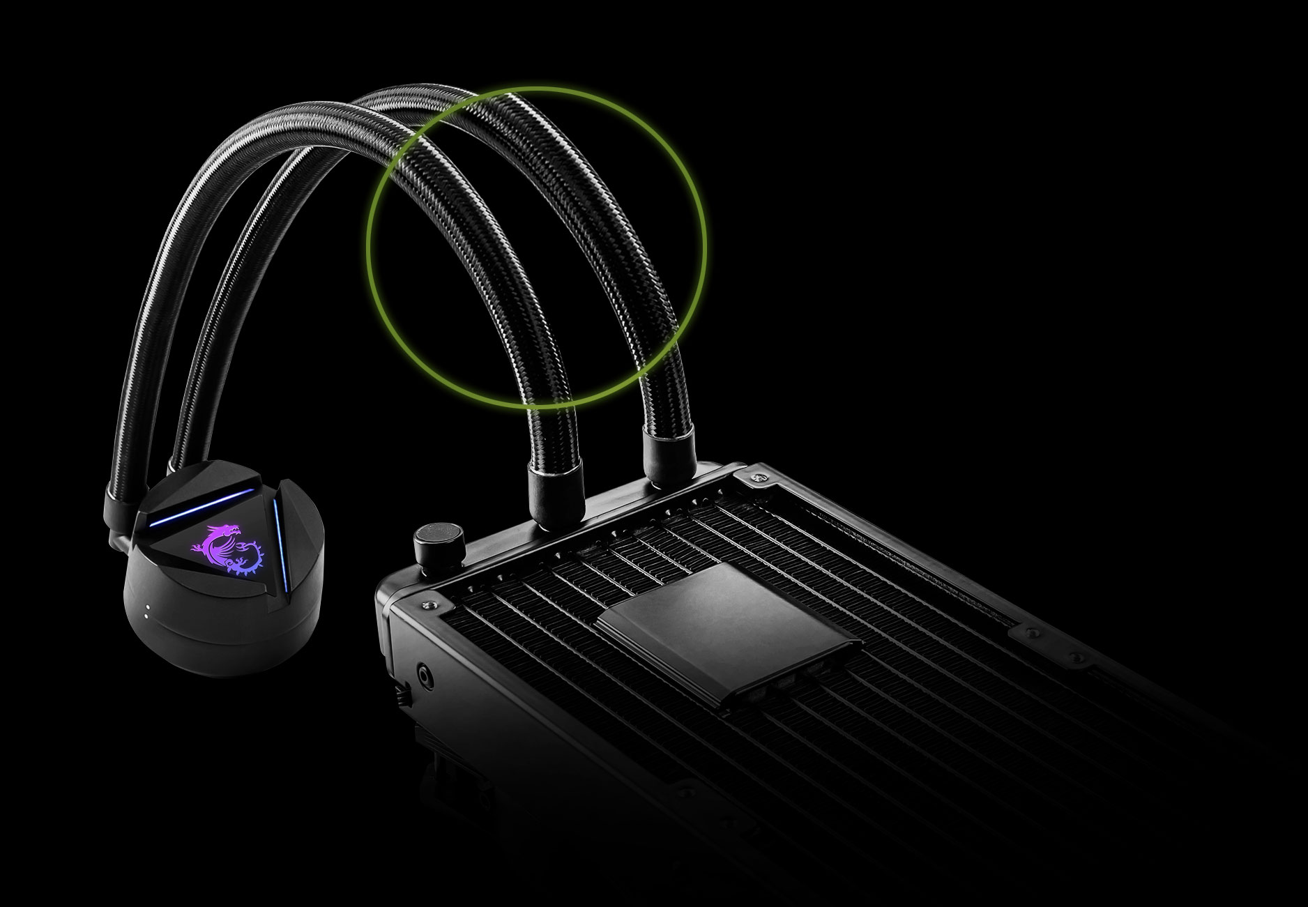 msi core liquid tubing