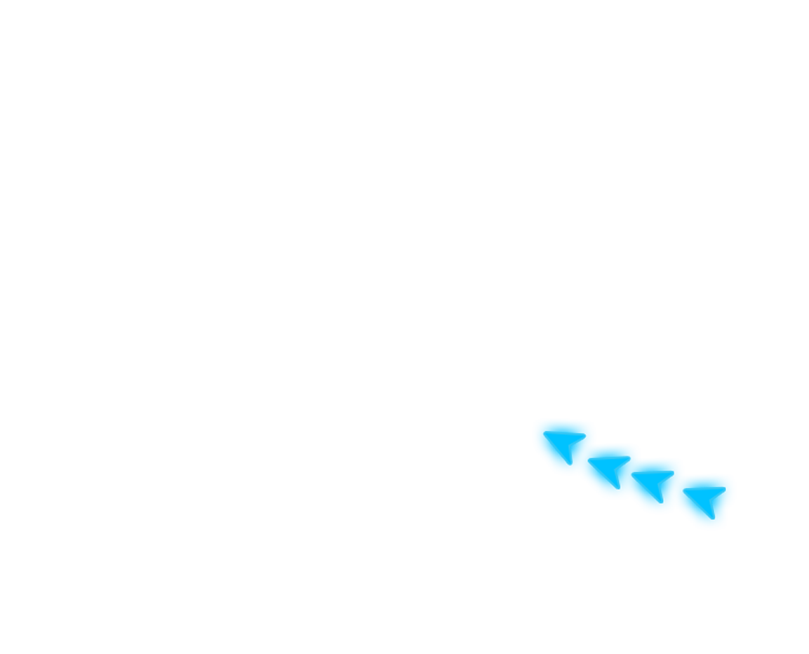 Blue Arrow for cooling