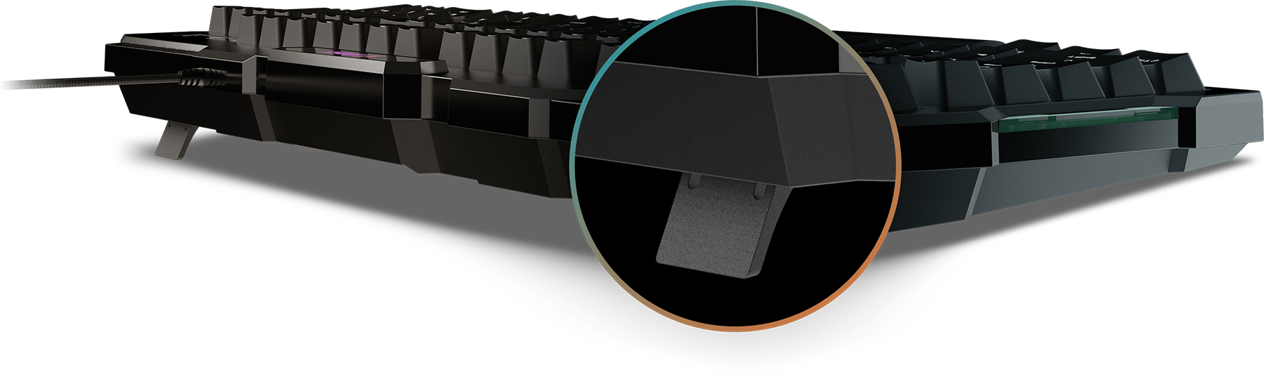 MSI gk100 combo keyboard PREFERRABLE ANGLES