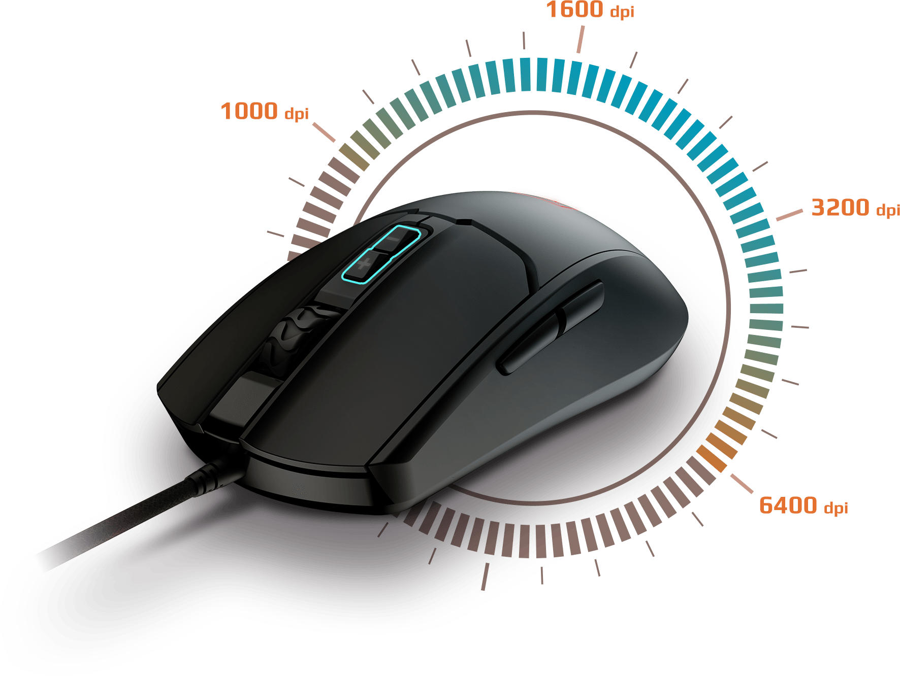 MSI gk100 combo mouse dpi