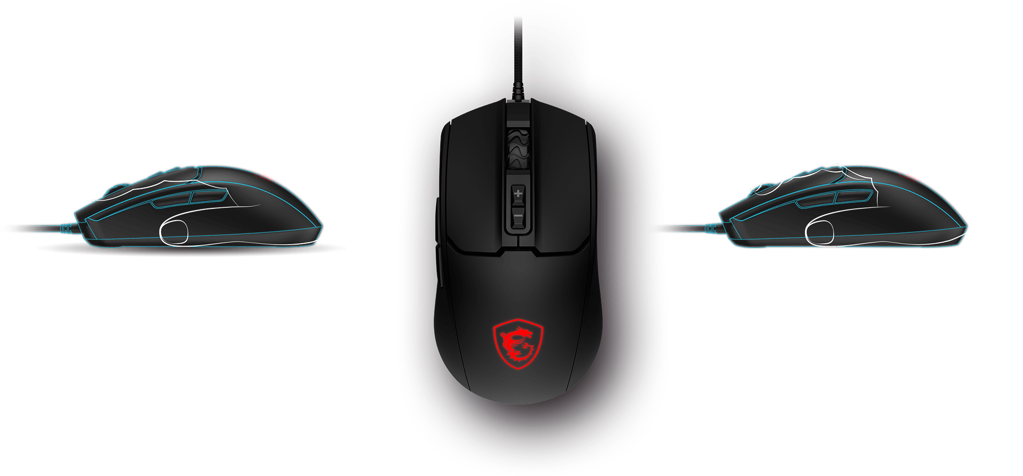 MSI gk100 combo mouse fit your hand
