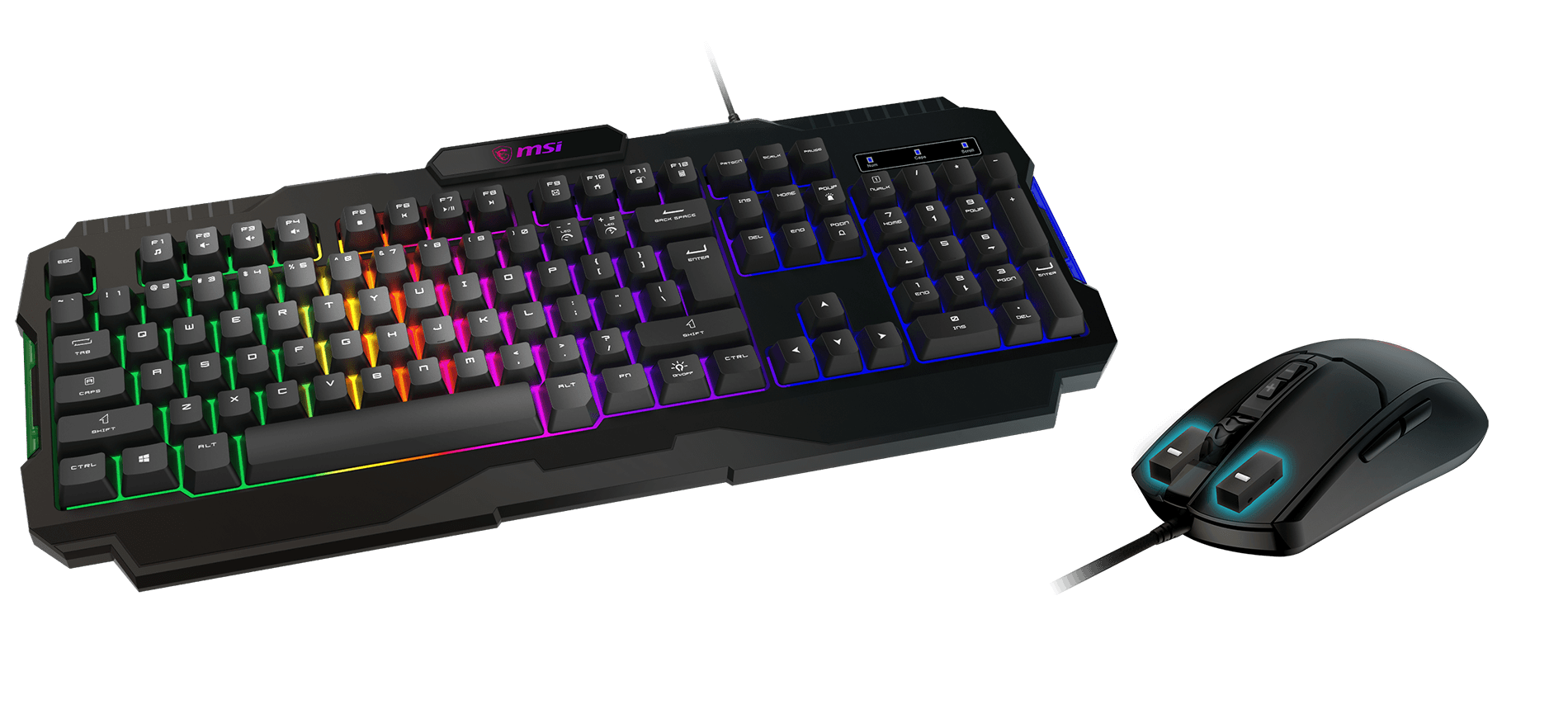 MSI gk100 combo durable switches