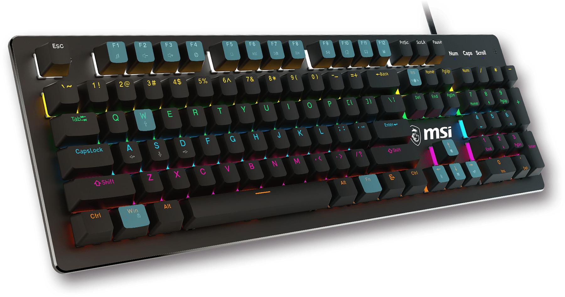 MSI gk300 combo keyboard hotkey