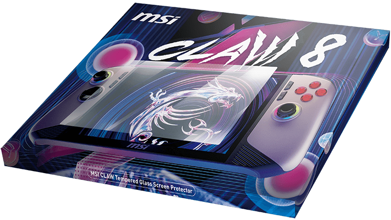 Tempered Glass Screen Protector claw8 case