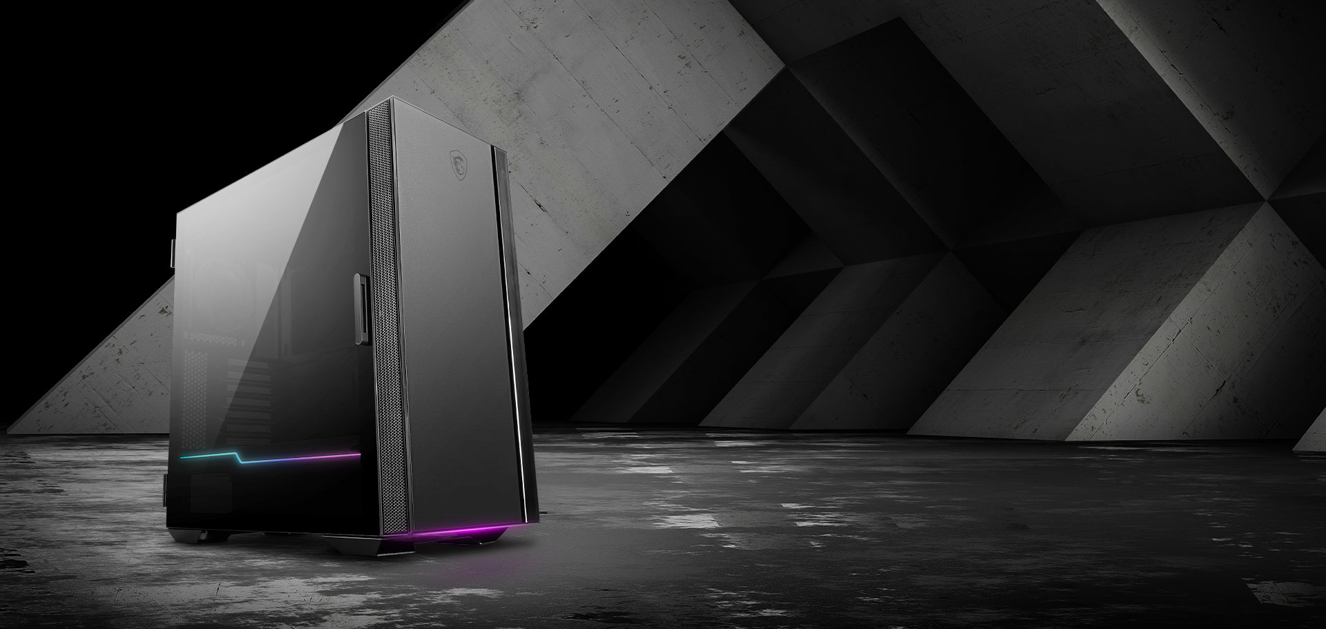 Msi Mpg quietude 100s banner