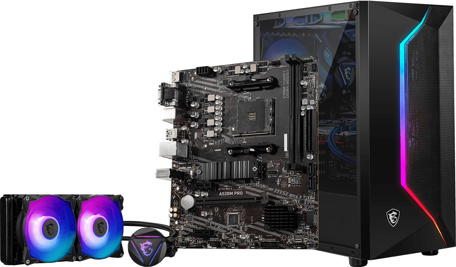 msi a520m pro motherboard kv