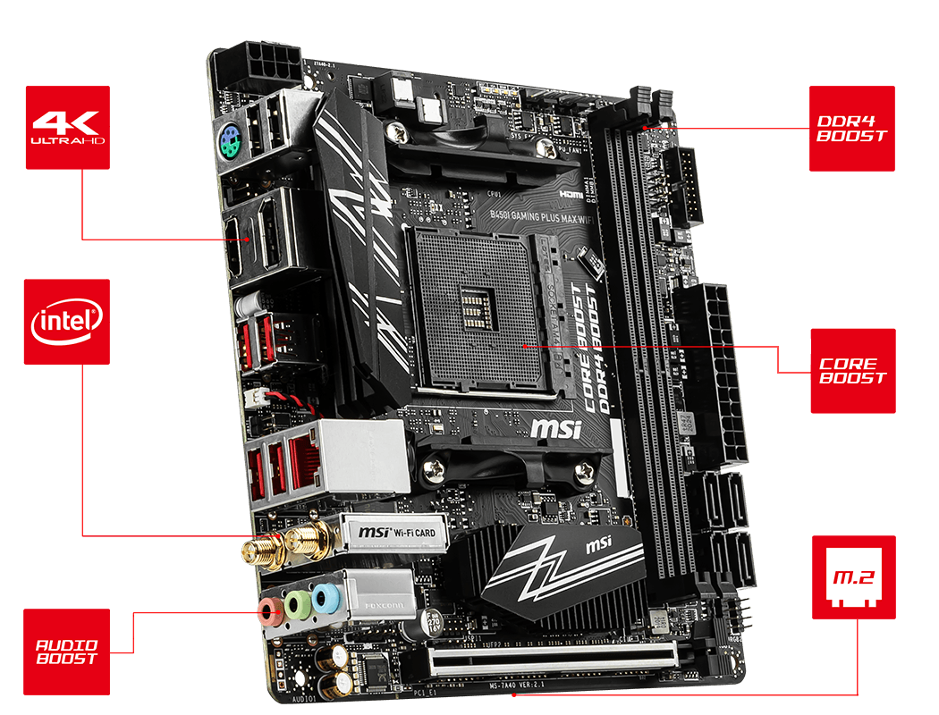 B450I GAMING PLUS MAX WIFI