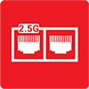 2.5G plus Gigabit LAN