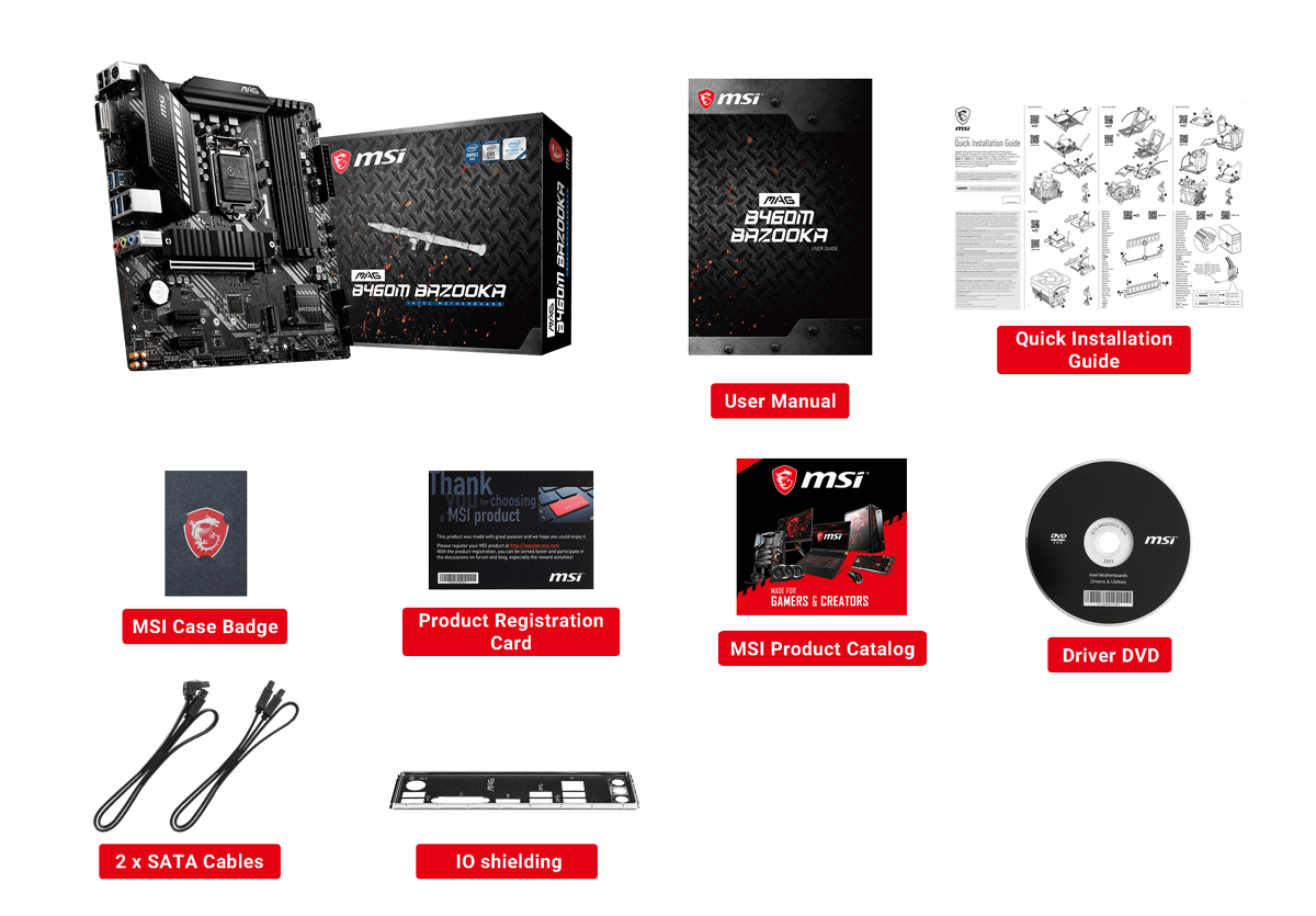 MAG B460M BAZOOKA content