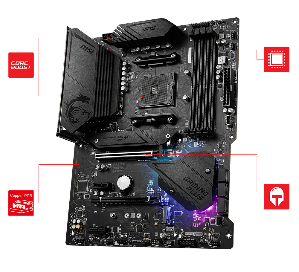 MPG B550 GAMING PLUS