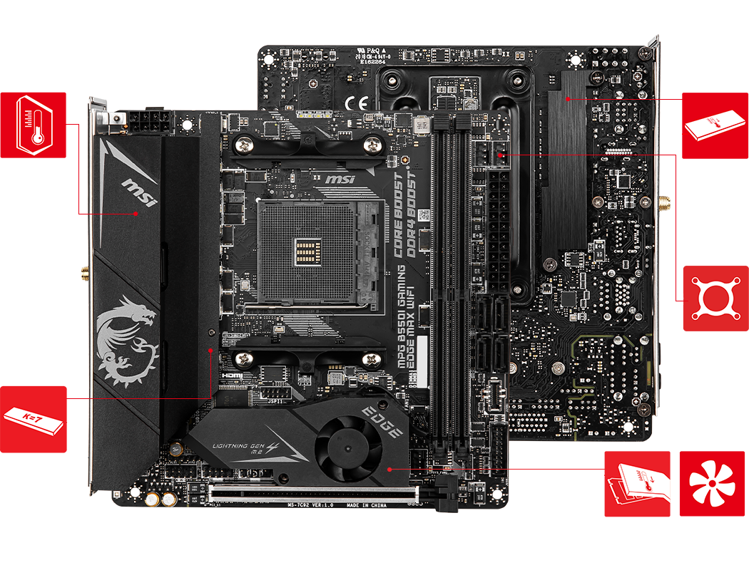 MPG B550I GAMING EDGE MAX WIFI