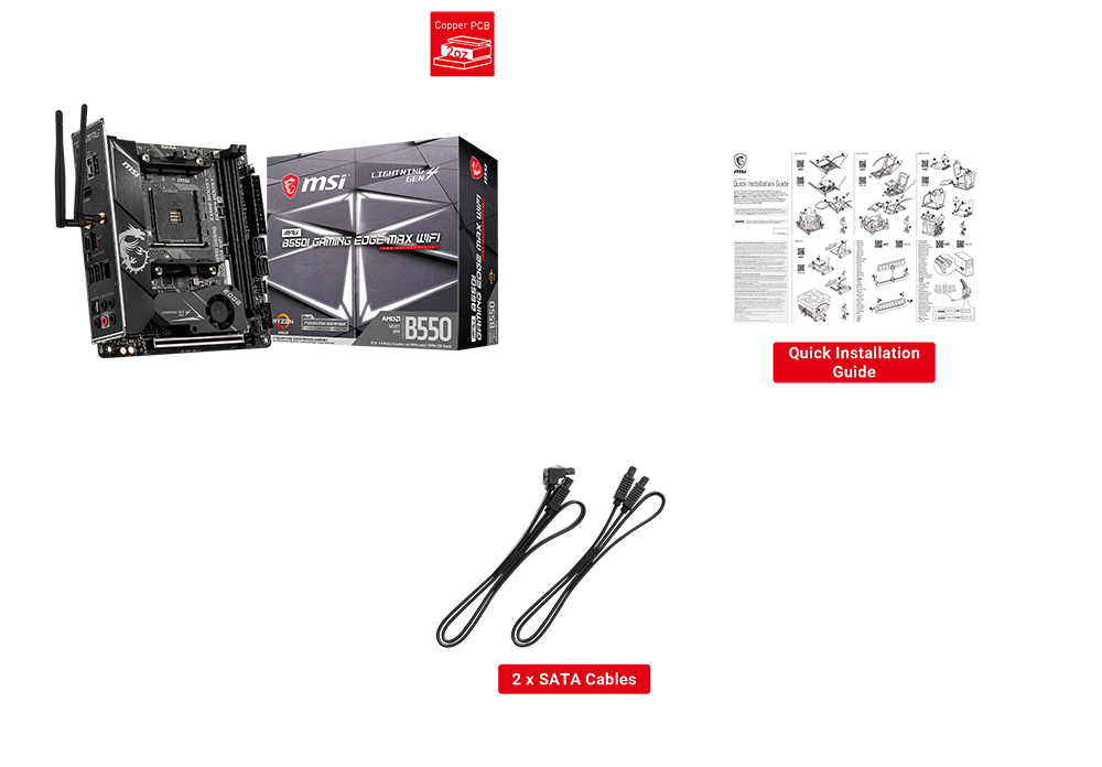 MPG B550I GAMING EDGE MAX WIFI