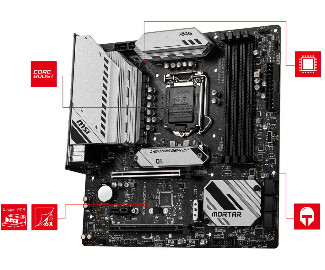 MAG B560M MORTAR WIFI