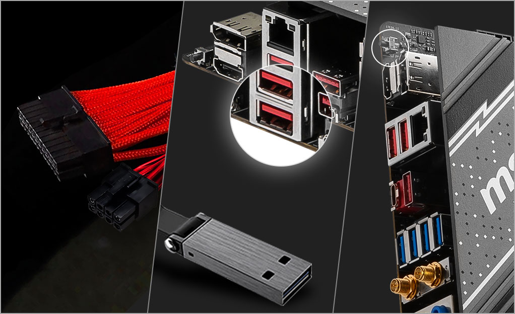 Flash BIOS Button of msi motherboard