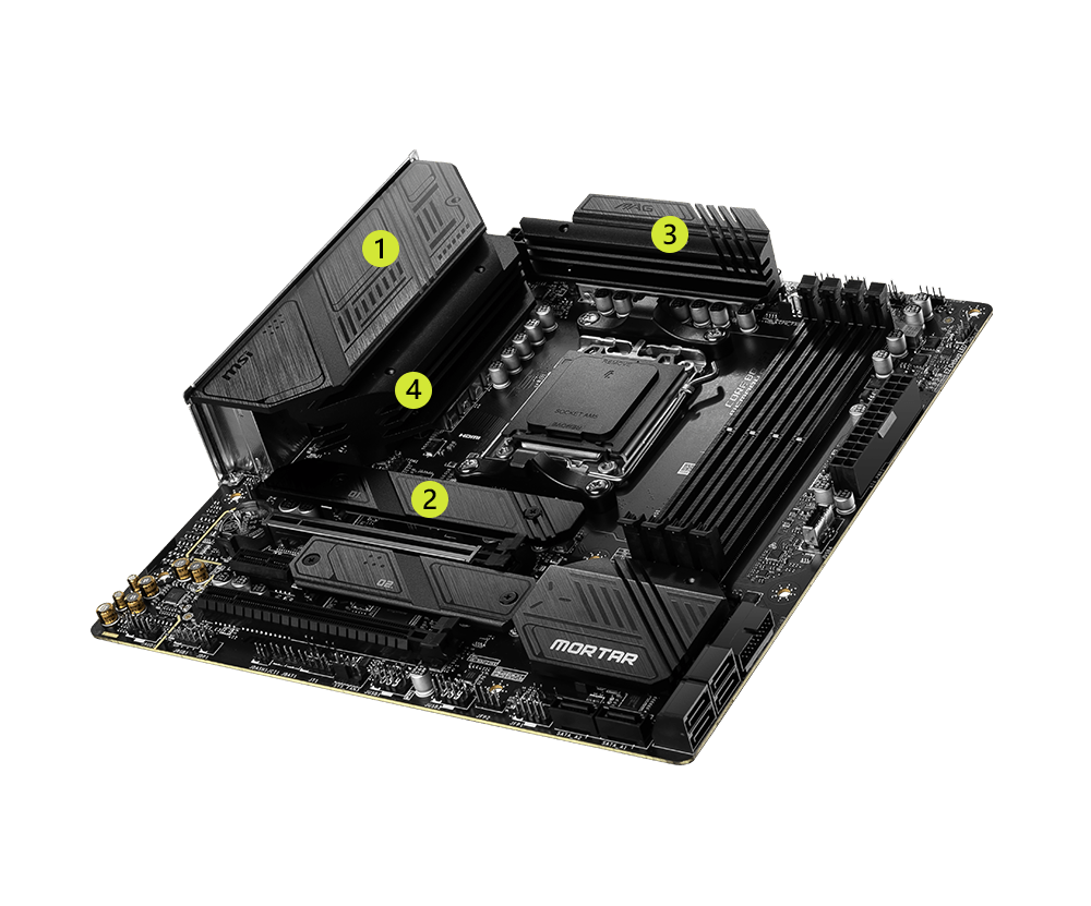 MAG B650M MORTAR WIFI