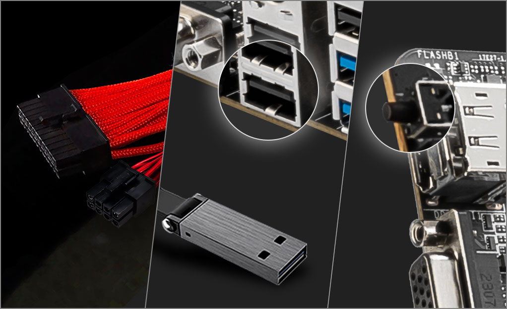 Flash BIOS Button of msi motherboard