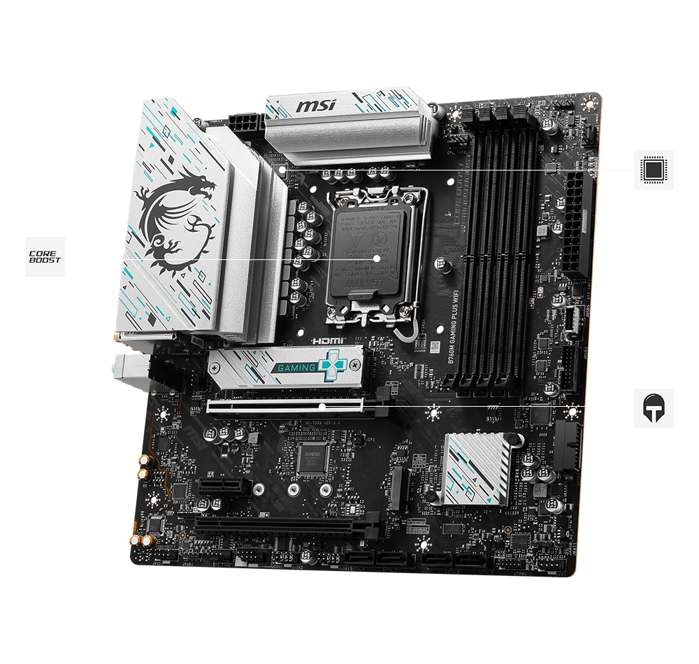 B760M Gaming Plus Wifi Stability and Diy Friendly