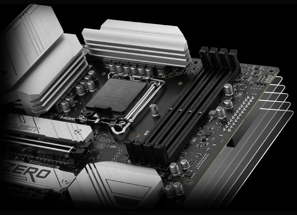 MSI B760M PROJECT ZERO OPTIMIZED PCB SOLUTION