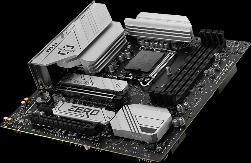 B760M PROJECT ZERO storage overview