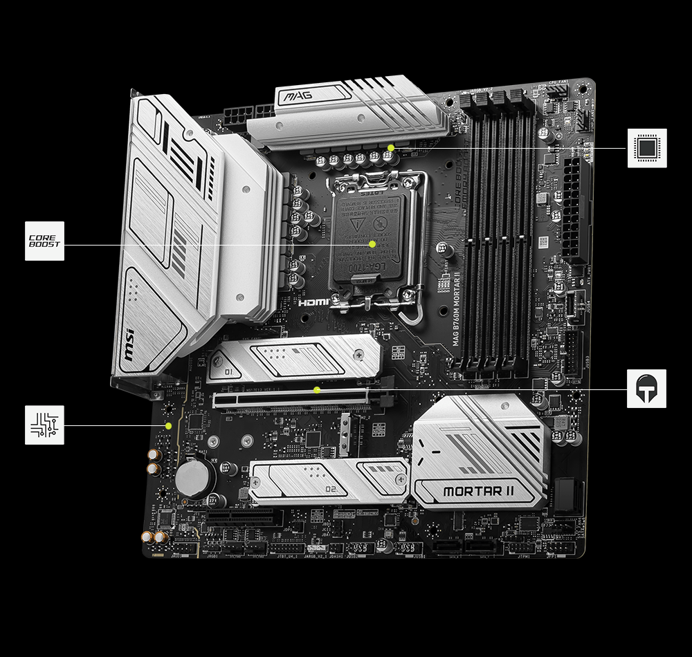 MSI B760M Mortar 2 Exclusive Features