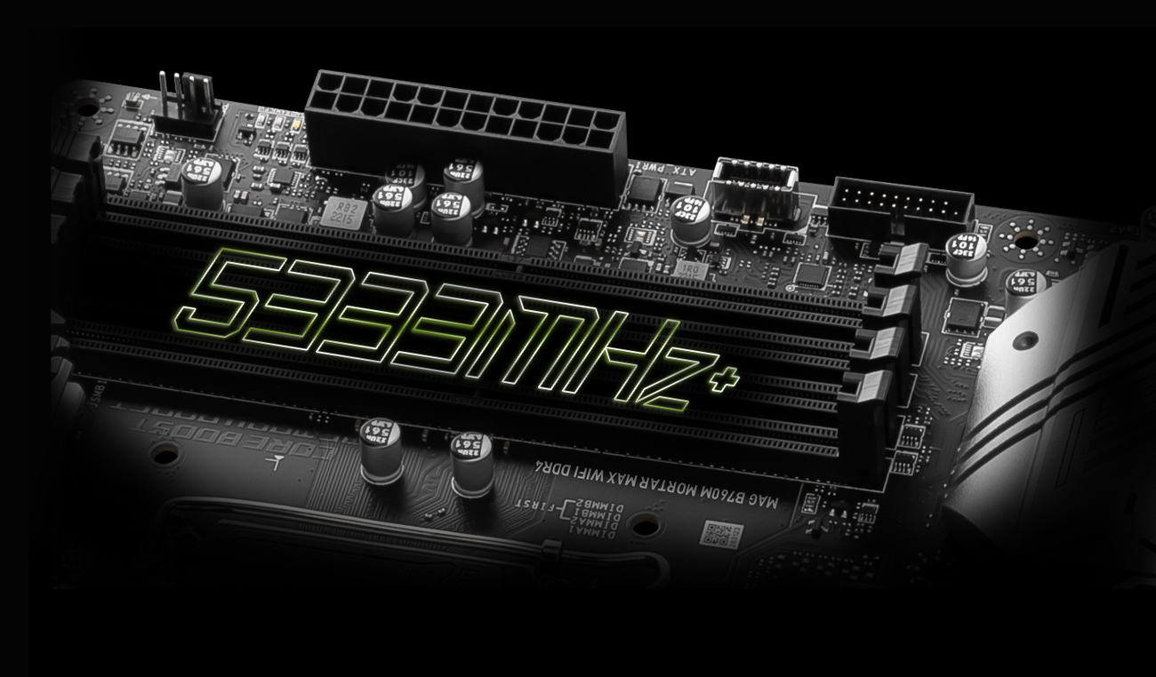 Msi B760m mortar max wifi ddr4 ddr performance