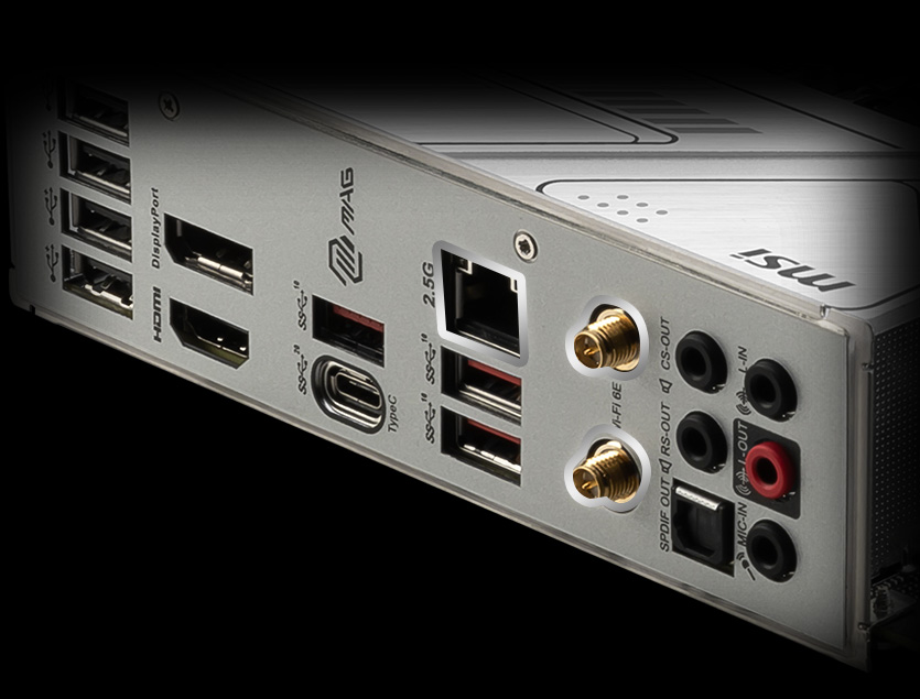 msi B760M Mortar wifi ddr4 2.5g wifi low-latency network