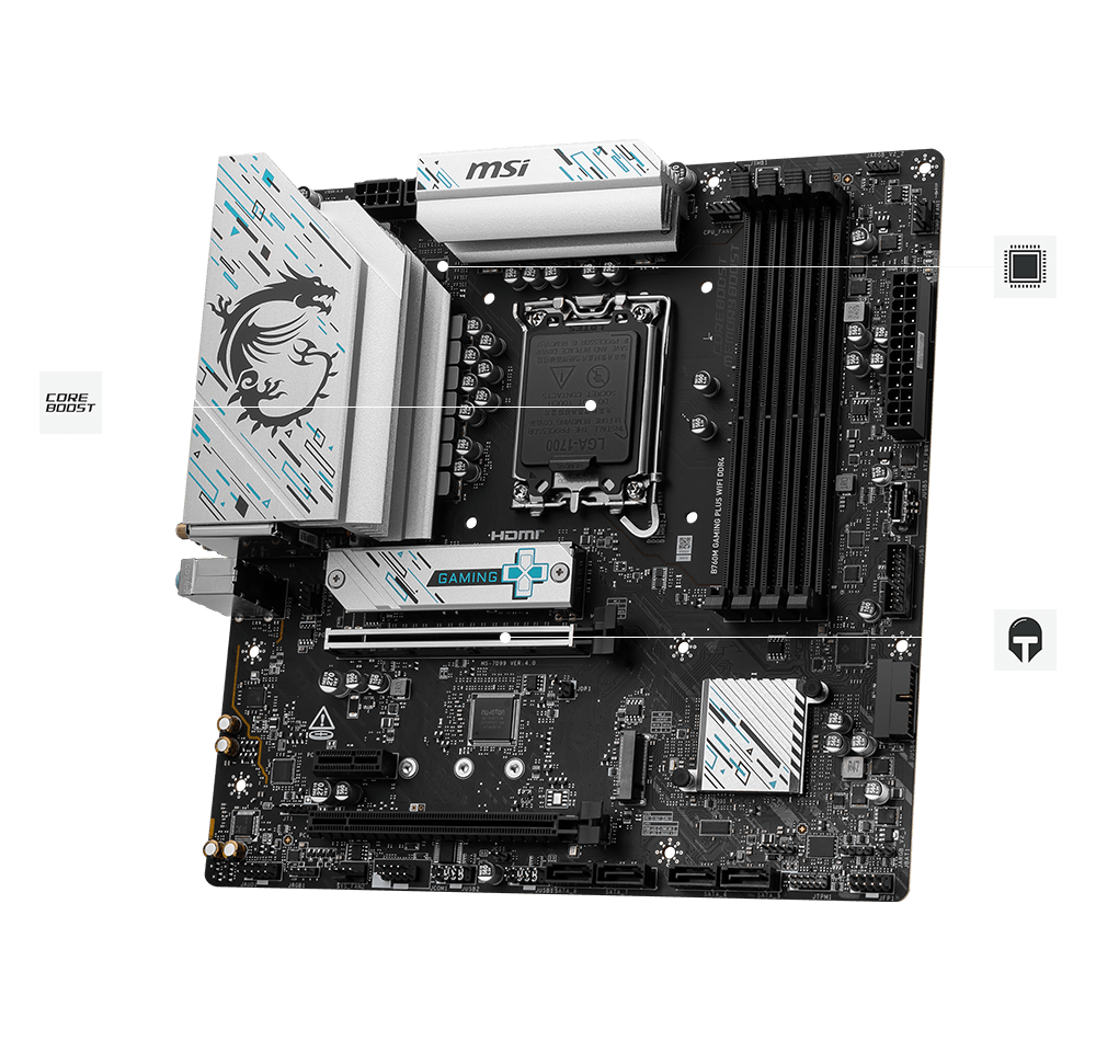 B760M Gaming Plus Wifi Stability and Diy Friendly