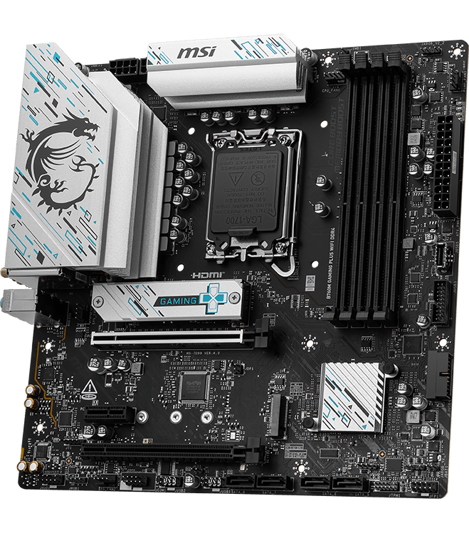 MSI B760M Gaming plus wifi DDR4