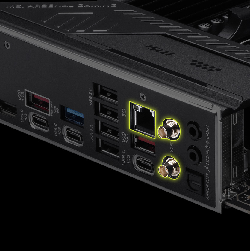 MSI HIGH-BANDWIDTH AND LOW-LATENCY NETWORK