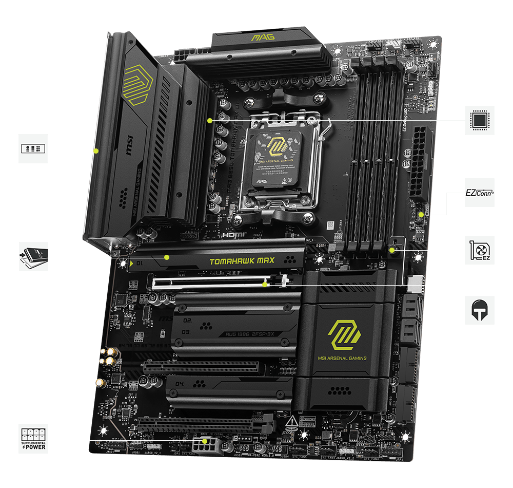 MSI B850 Tomahawk max wifi Exclusive