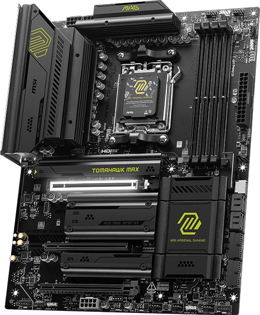 msi B850 Tomahawk MAX wifi pcie