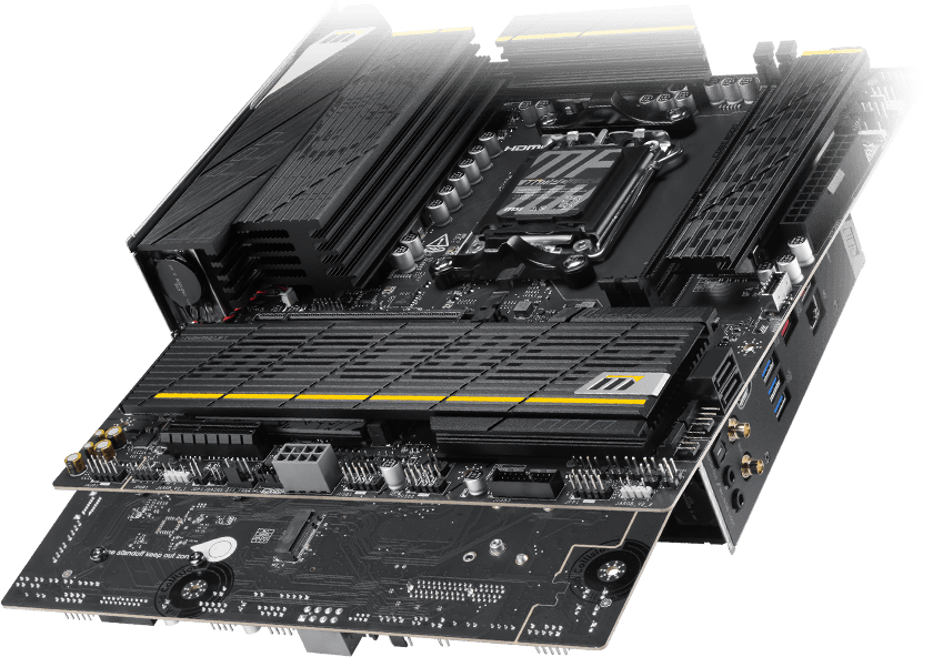 MSI B850MPOWER storage